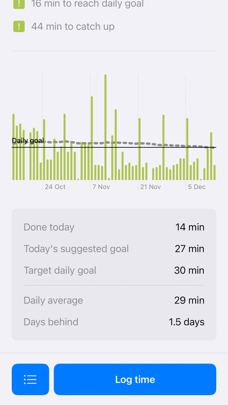 Life Balance iPhone screenshot 3