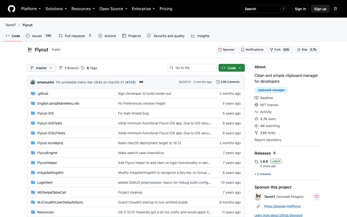 GitHub repository