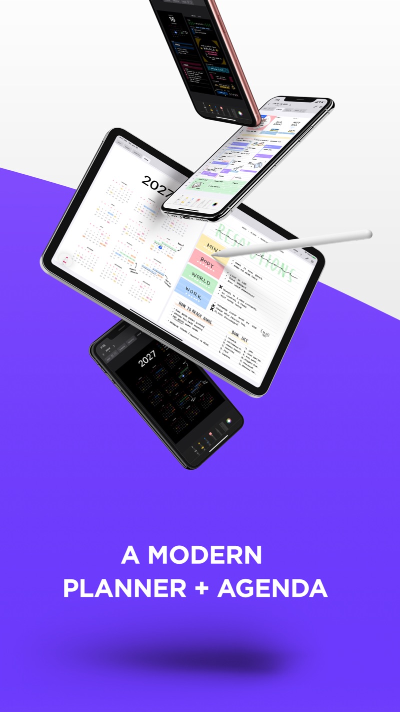 Pencil Planner & Calendar Pro iPhone screenshot 1