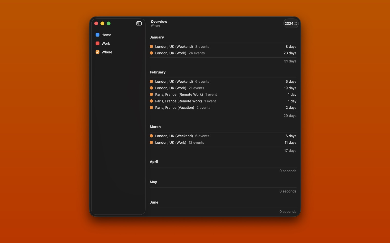 Overview Mac screenshot 4