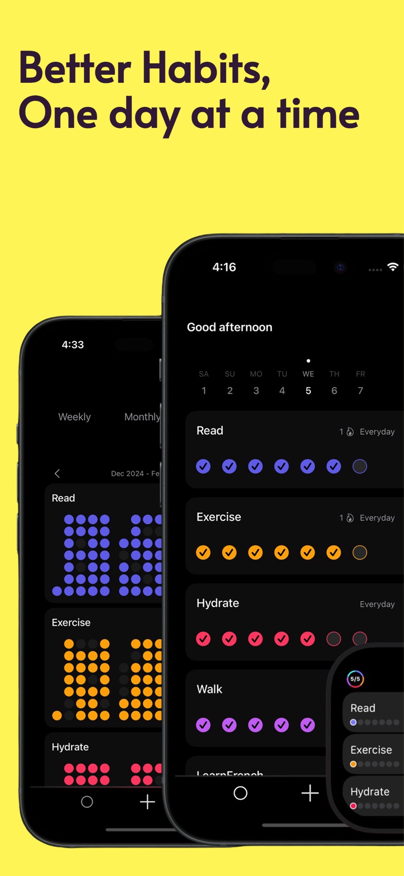 Habit Tracker - HabitNoon iPhone screenshot 2