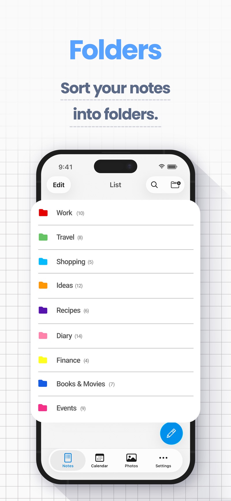 Simple Notes iPhone screenshot 2