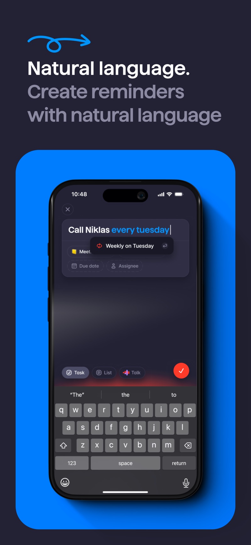 Superlist iPhone screenshot 6
