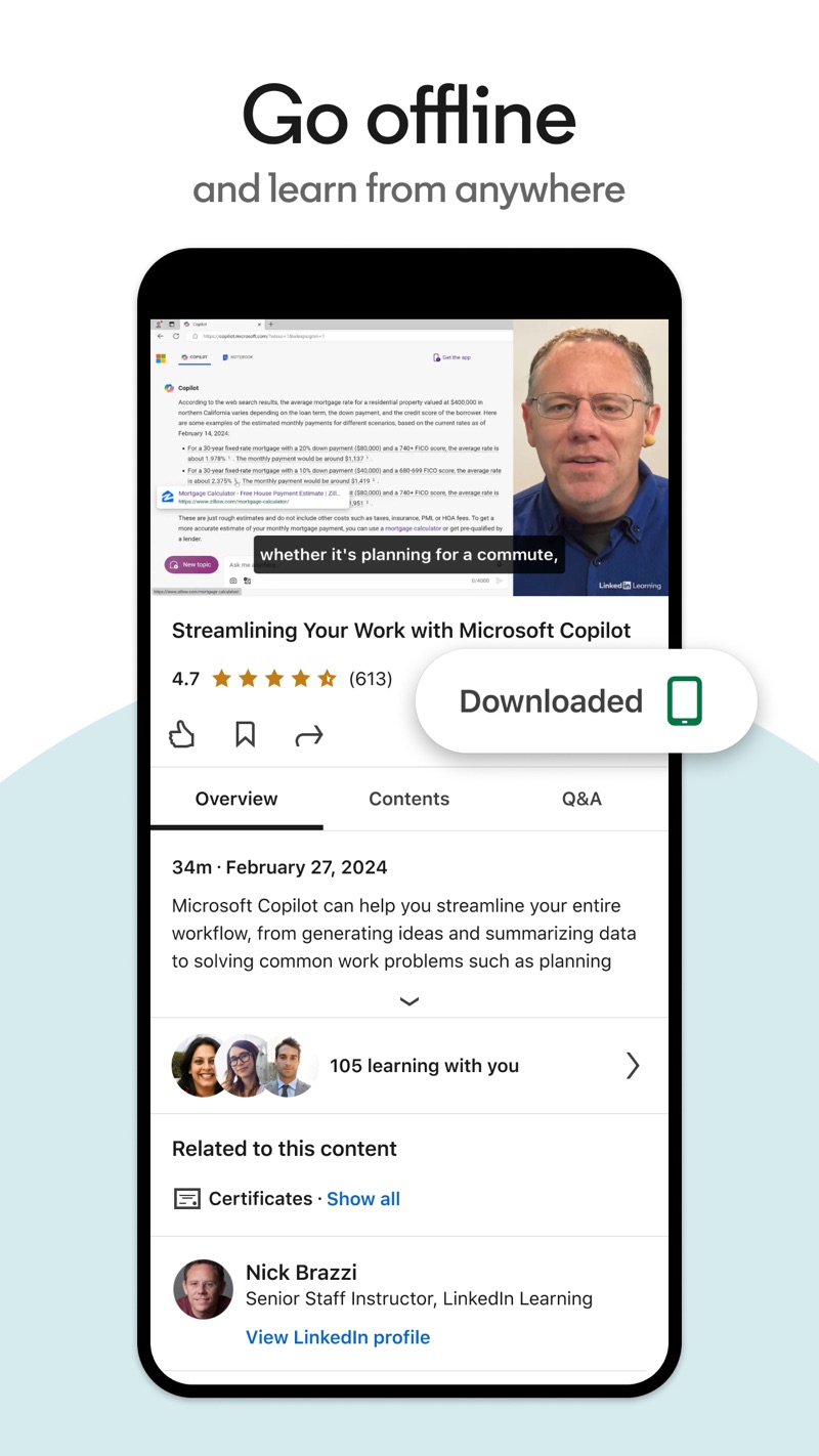 LinkedIn Learning iPhone screenshot 4
