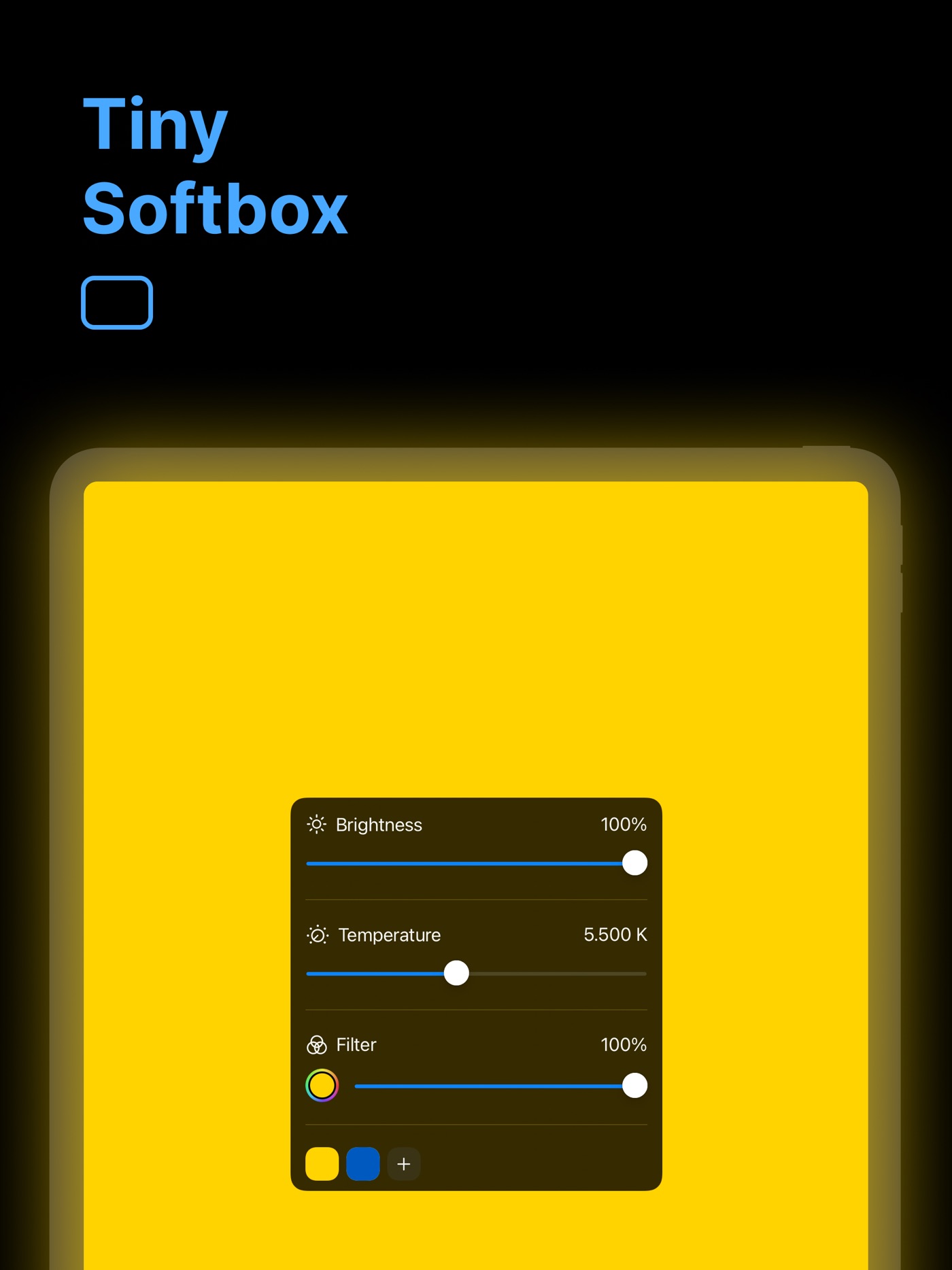Tiny Softbox iPad screenshot 1
