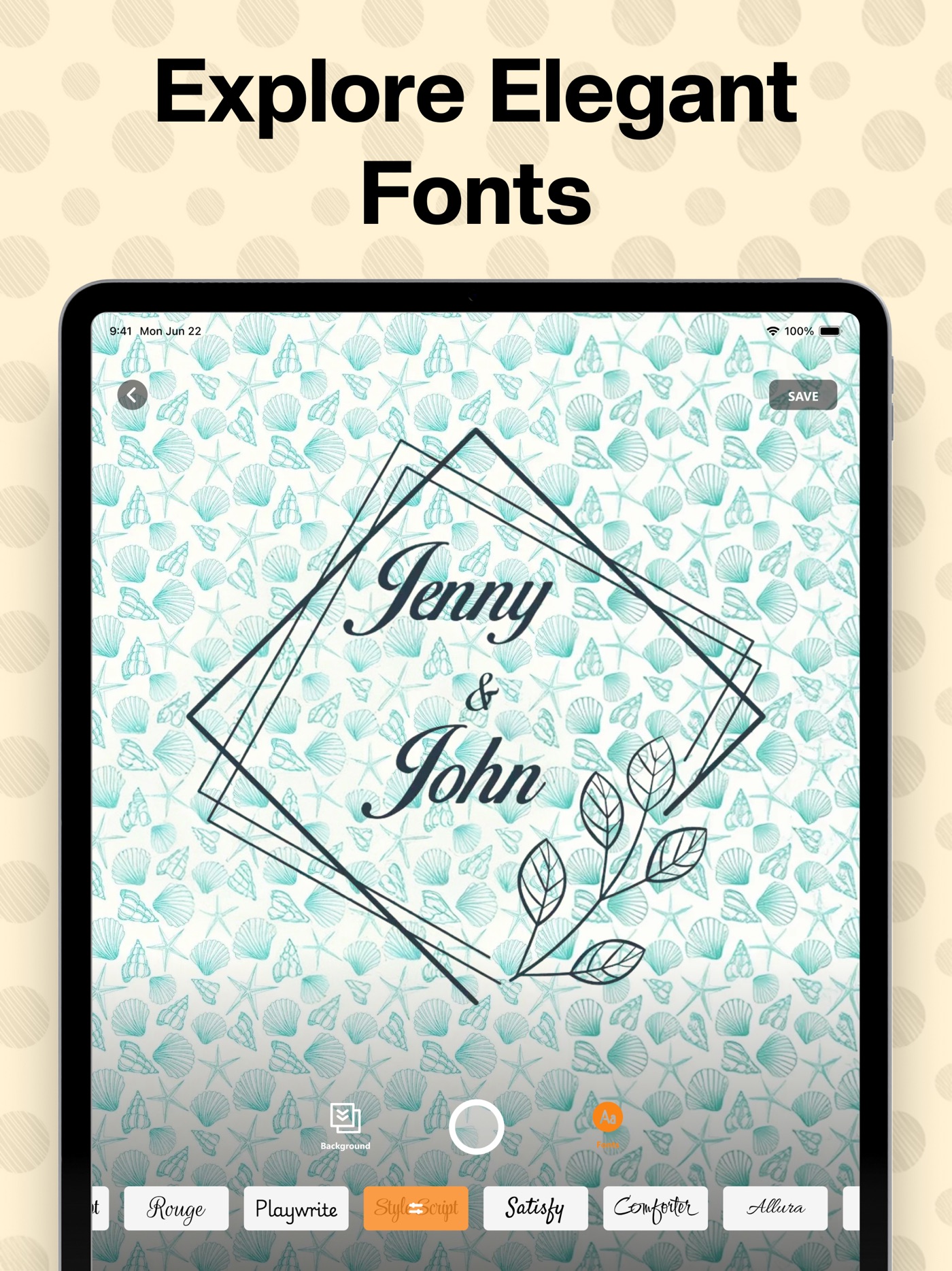 Monogram It iPad screenshot 2