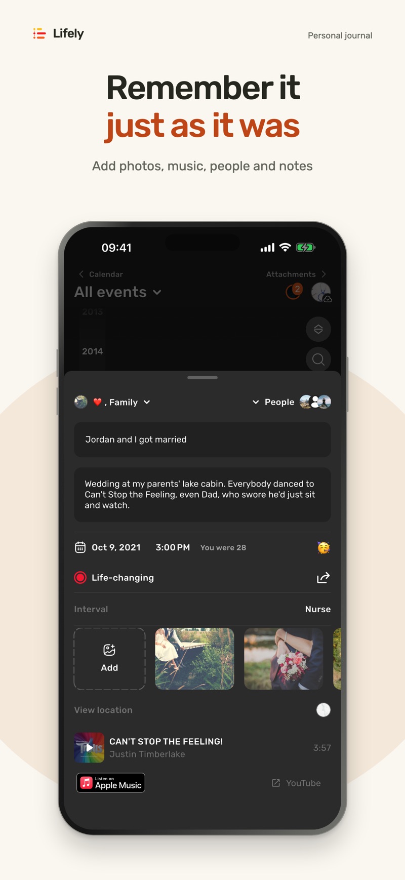 Lifely iPhone screenshot 2