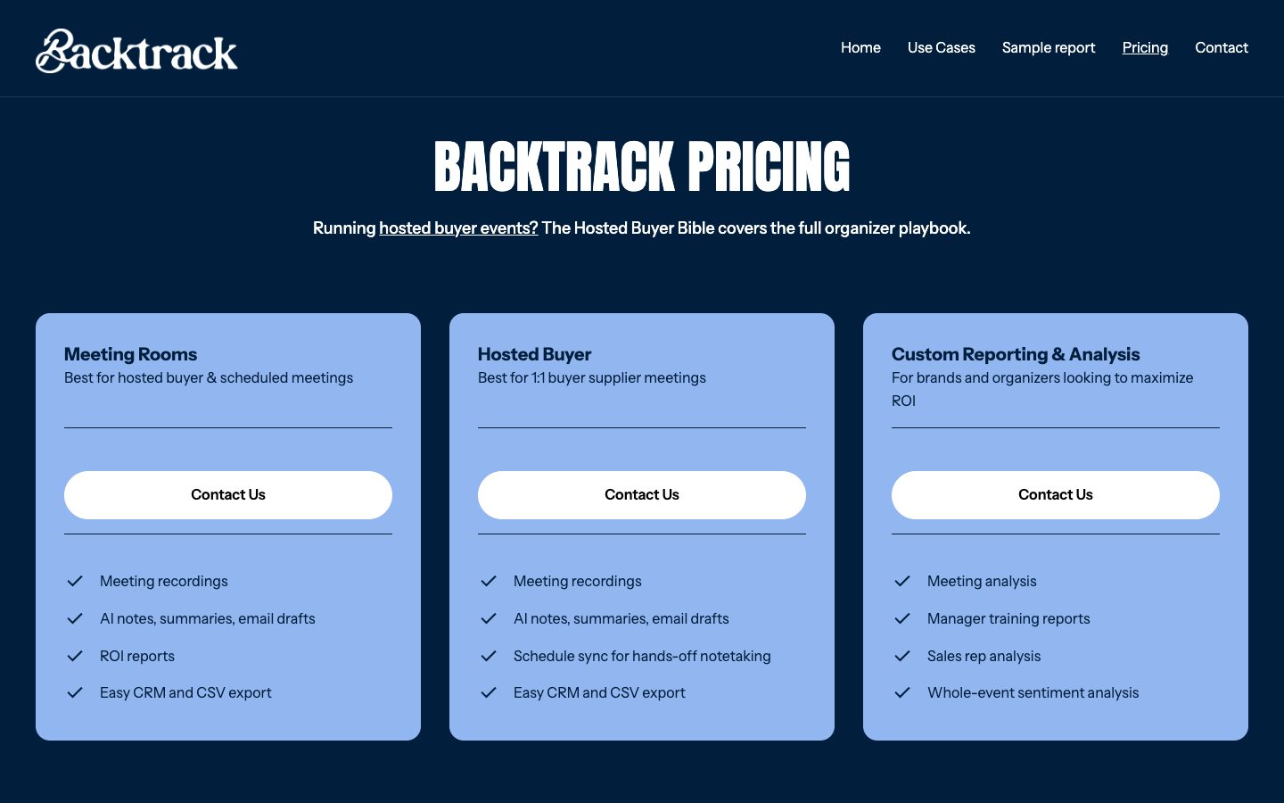Pricing
