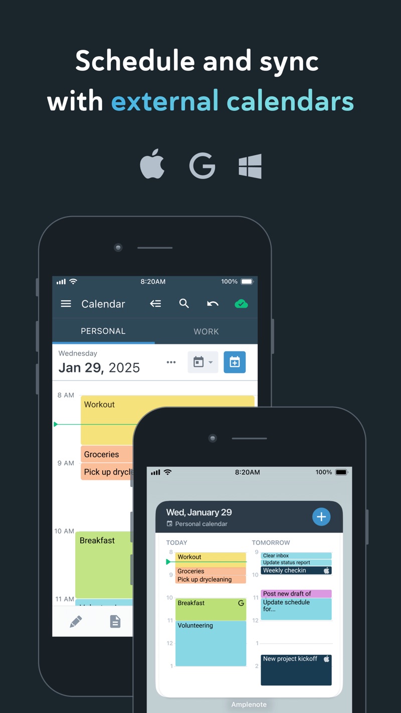 Amplenote iPhone screenshot 5