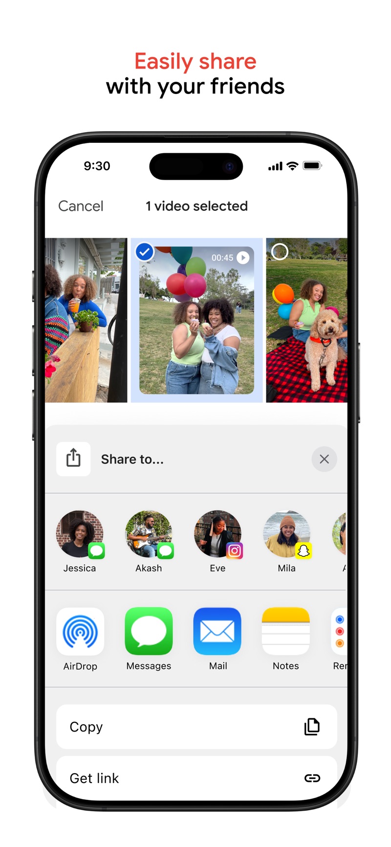 Google Photos iPhone screenshot 5