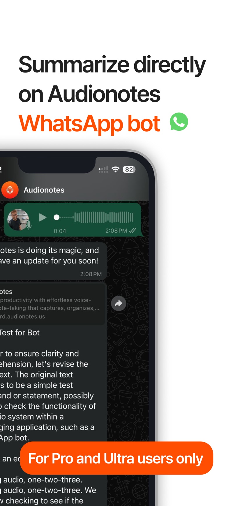 Audionotes iPhone screenshot 5