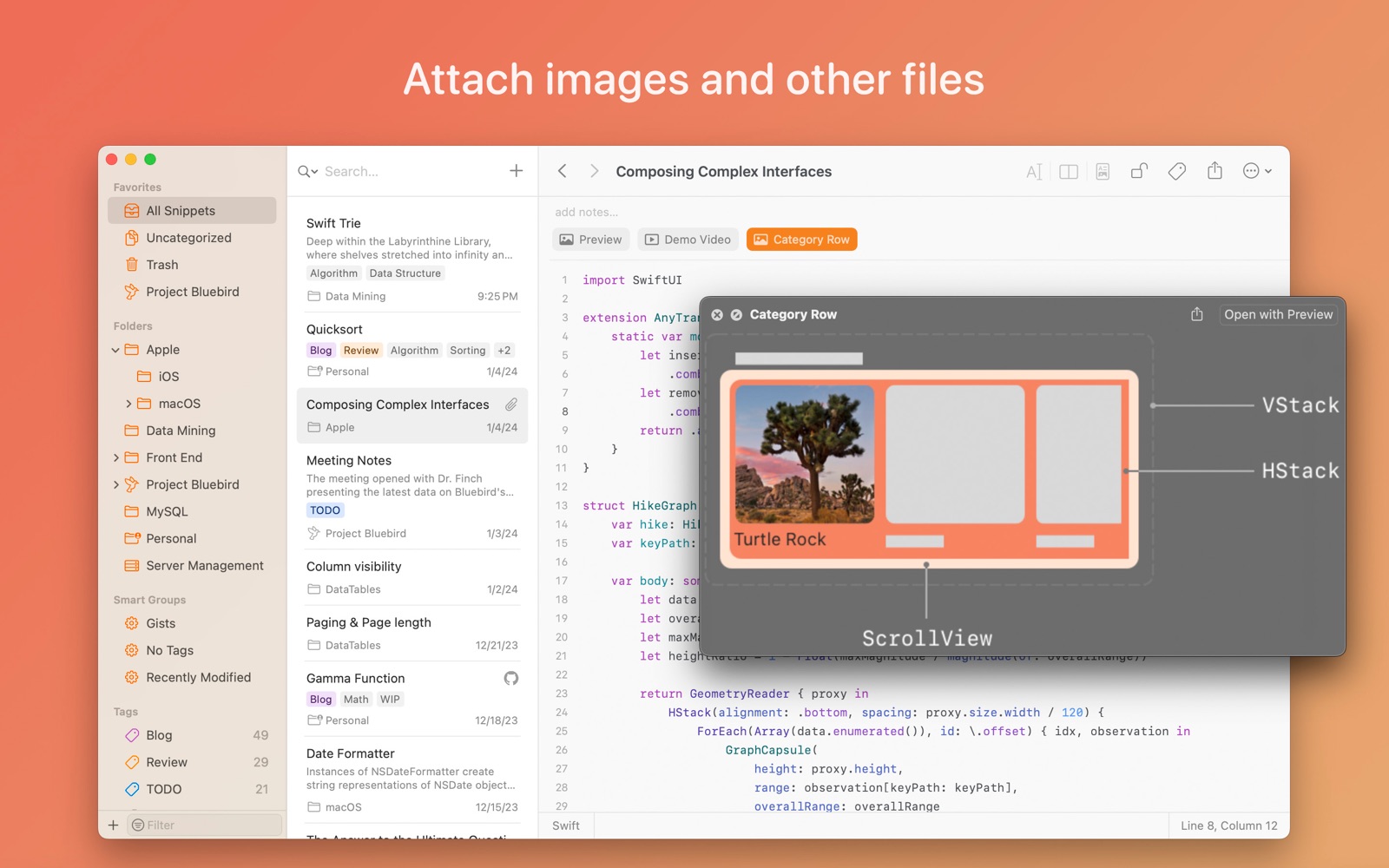 SnippetsLab Mac screenshot 3