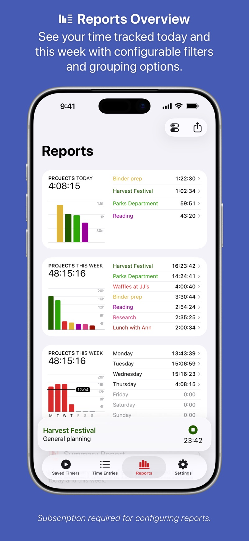 Timery iPhone screenshot 6