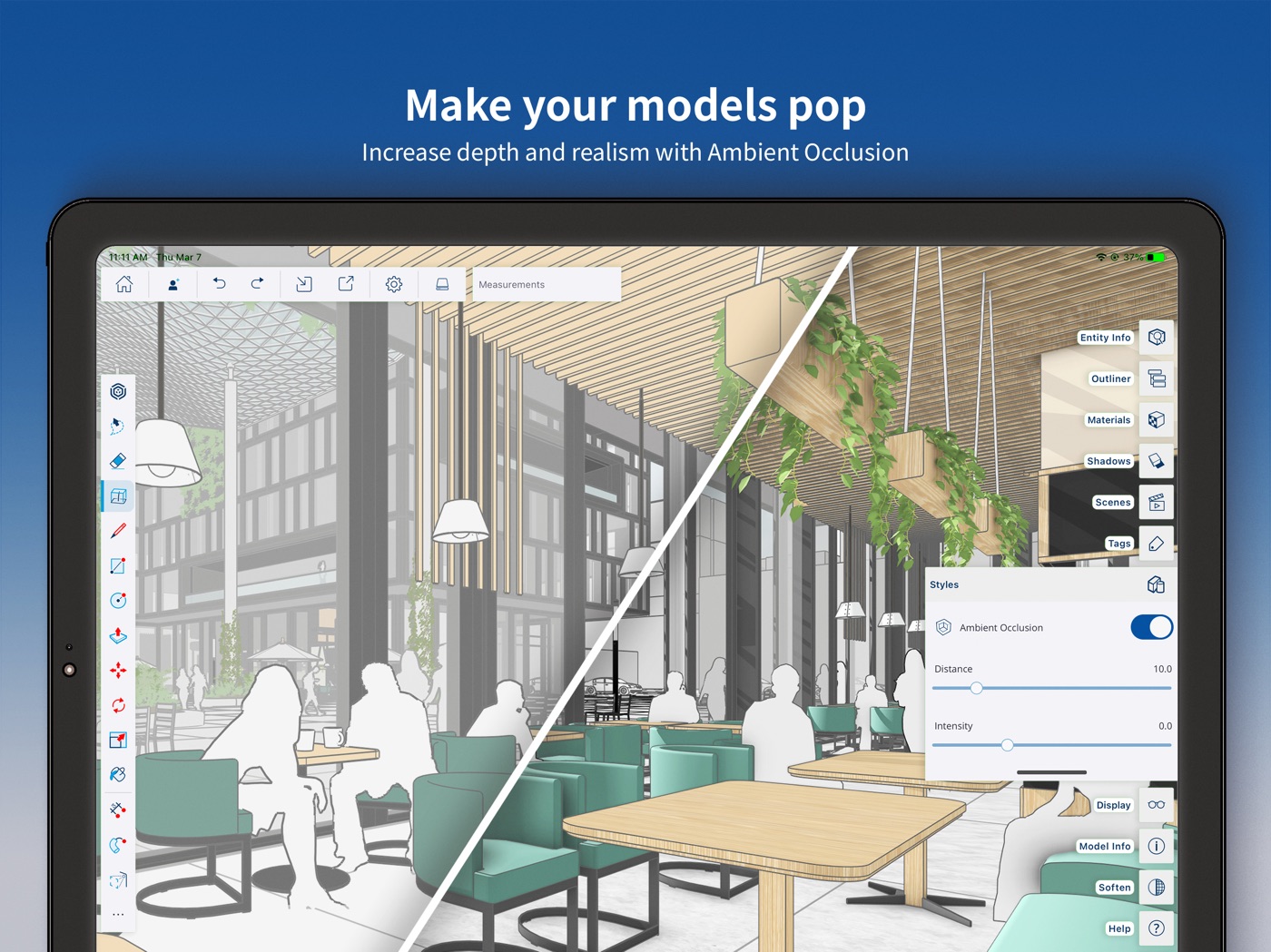 SketchUp iPad screenshot 4