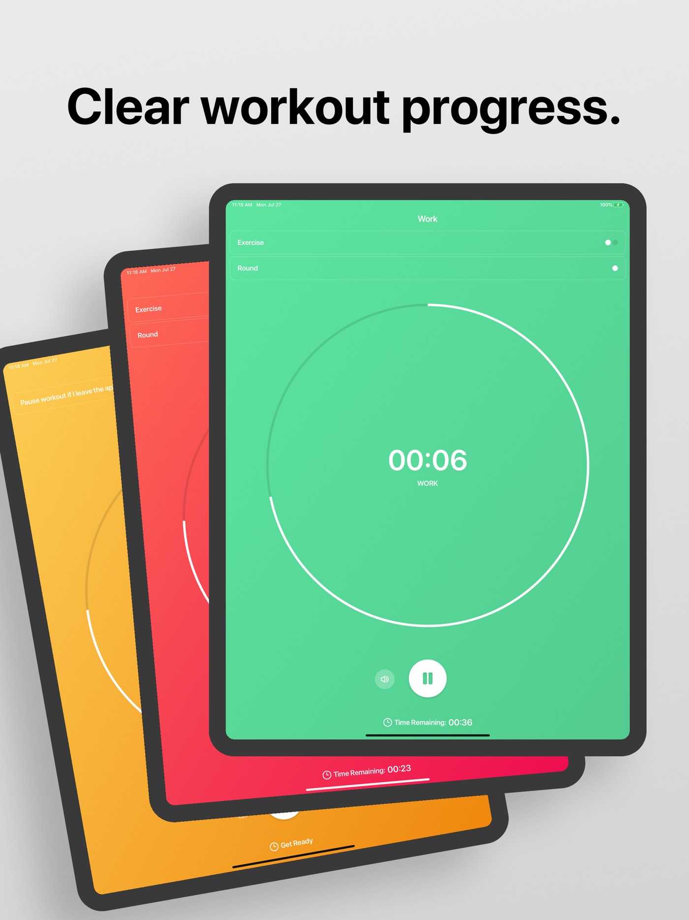 Interval Timer (HIIT) iPad screenshot 3