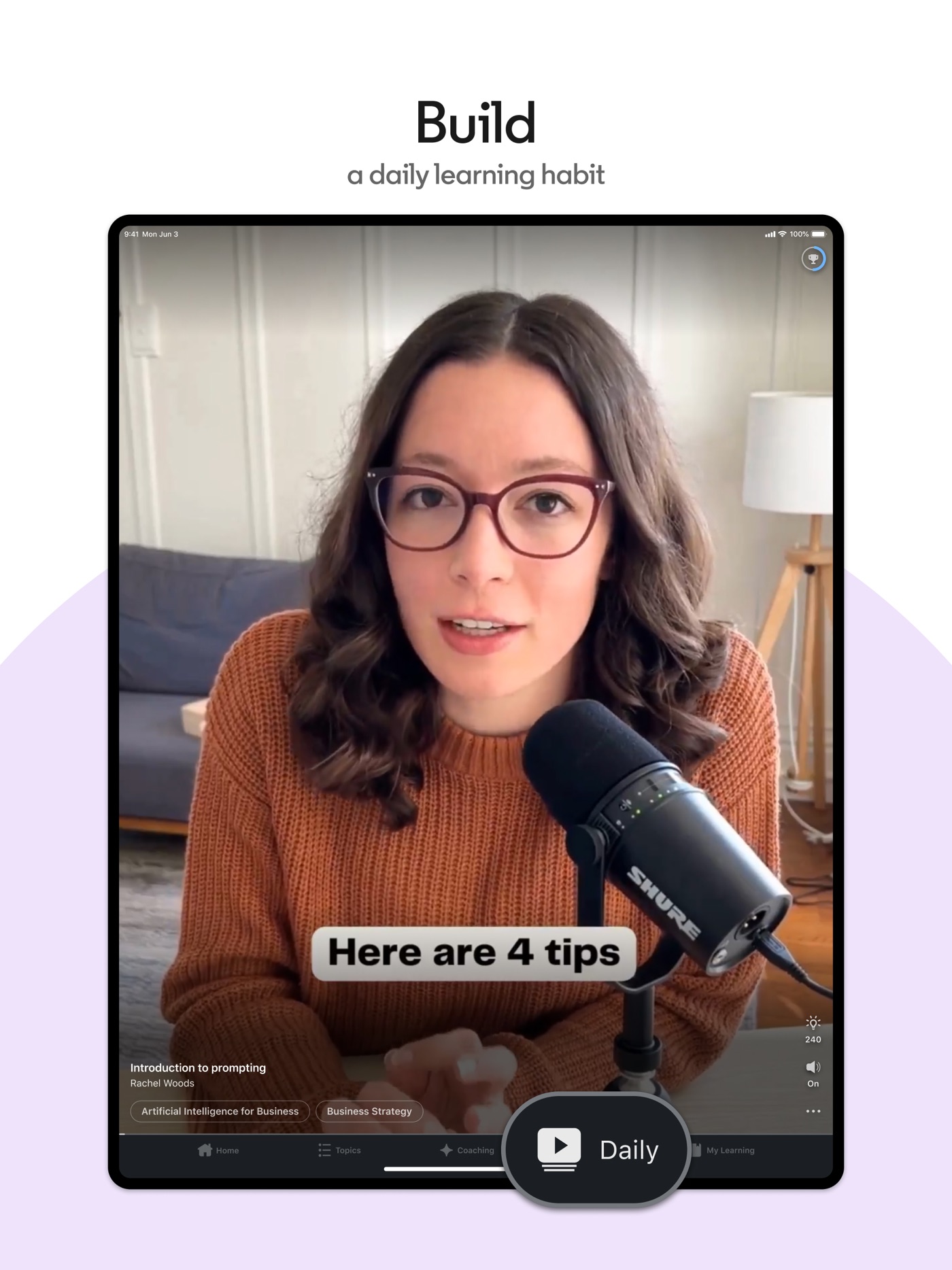 LinkedIn Learning iPad screenshot 3