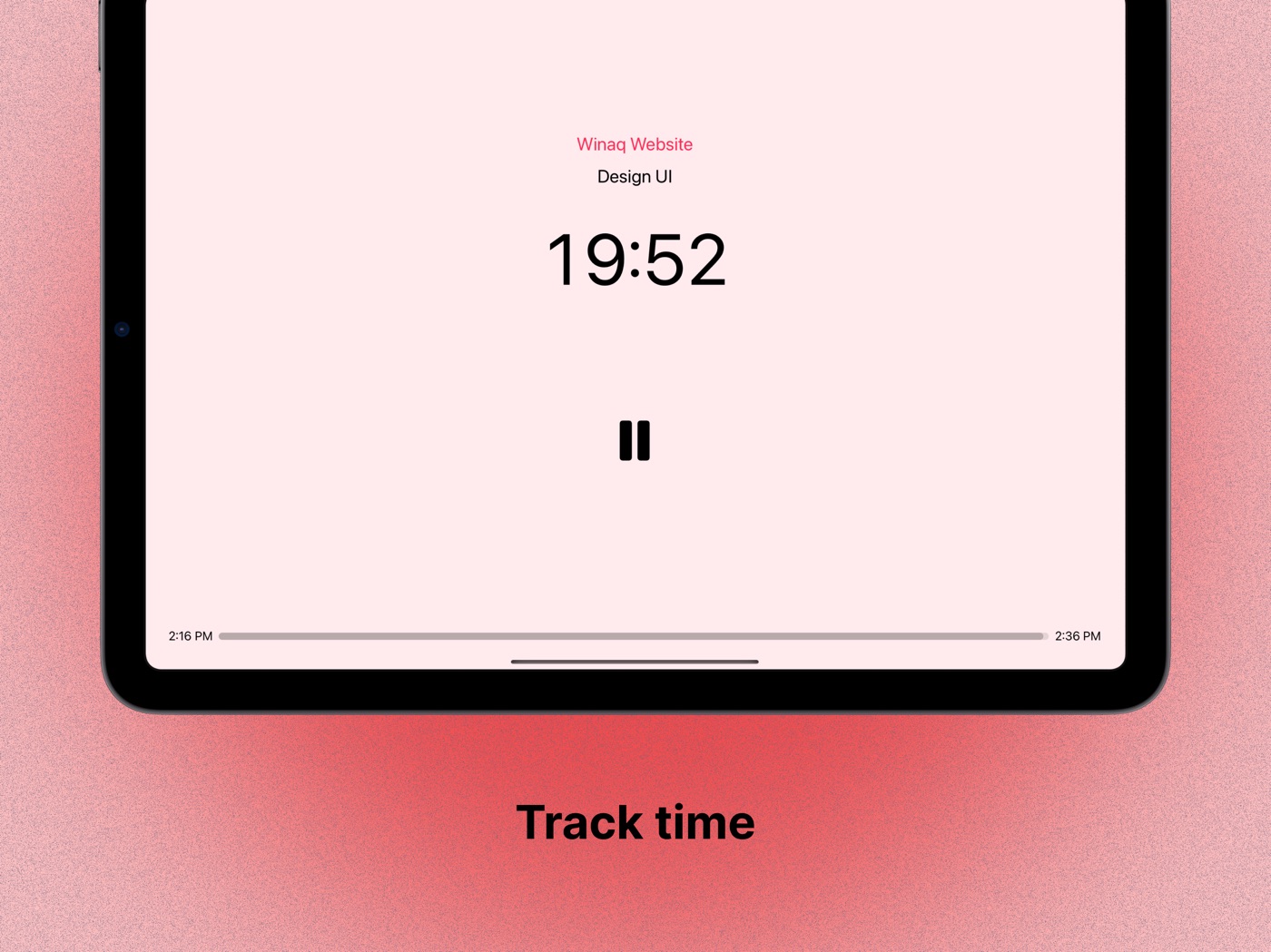 Timekeeper iPad screenshot 2