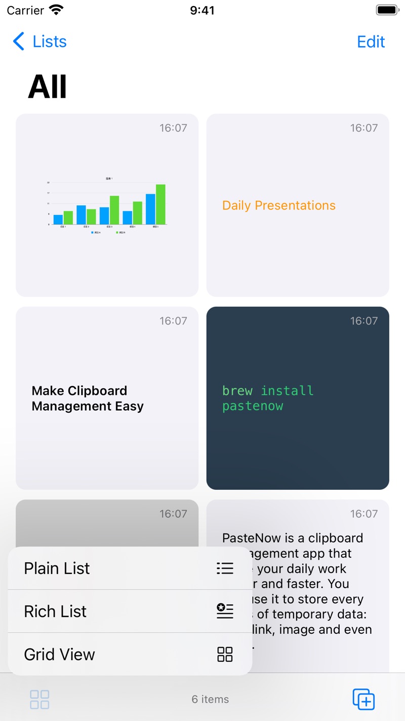 PasteNow iPhone screenshot 8