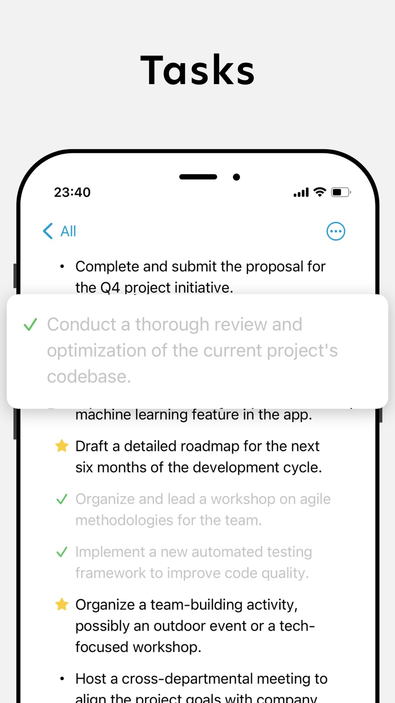 Purelist iPhone screenshot 4