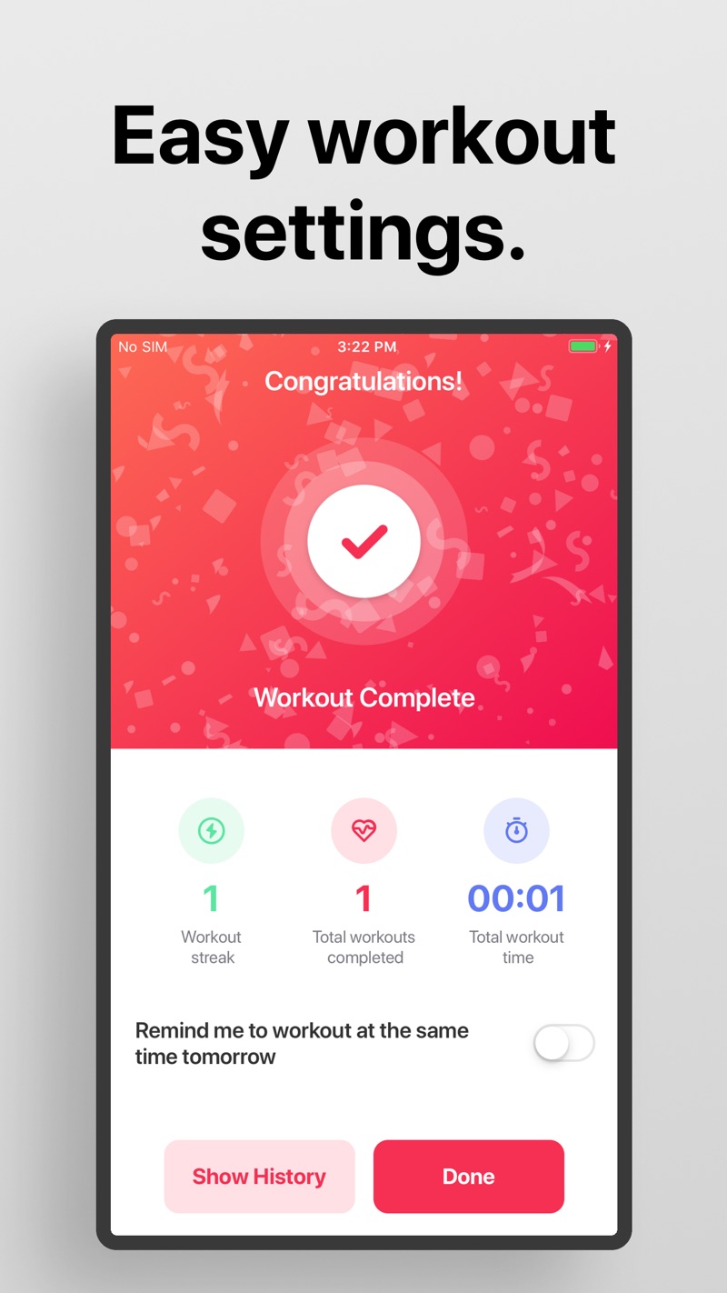 Interval Timer (HIIT) iPhone screenshot 5